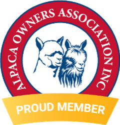 Logo for Alpaca Owners Association - Proud Member