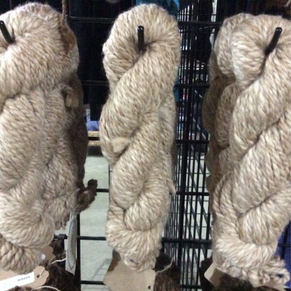 Natural Fawn Beige 2 Ply Bulky Royal Alpaca Spiral