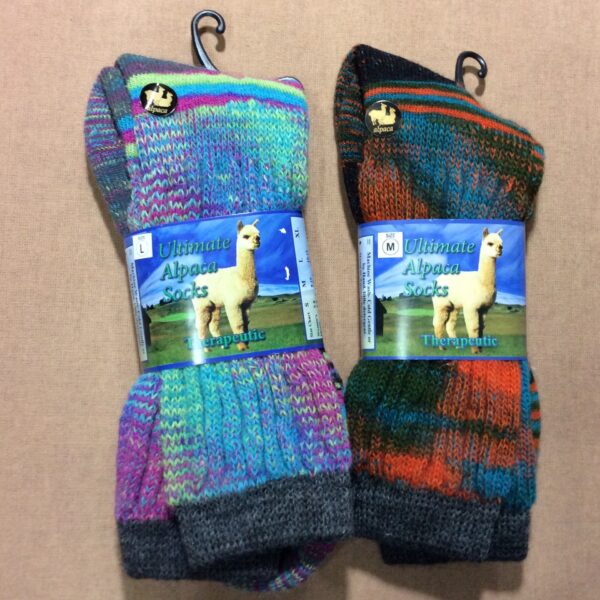 Alpaca socks multi