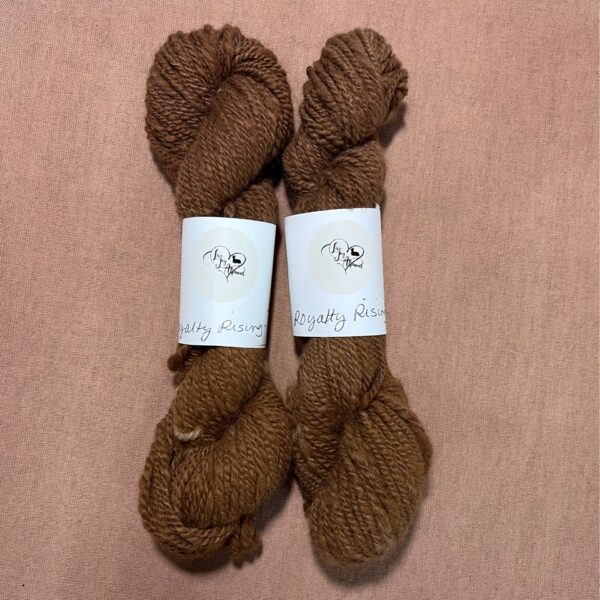 alpaca yarn brown natural