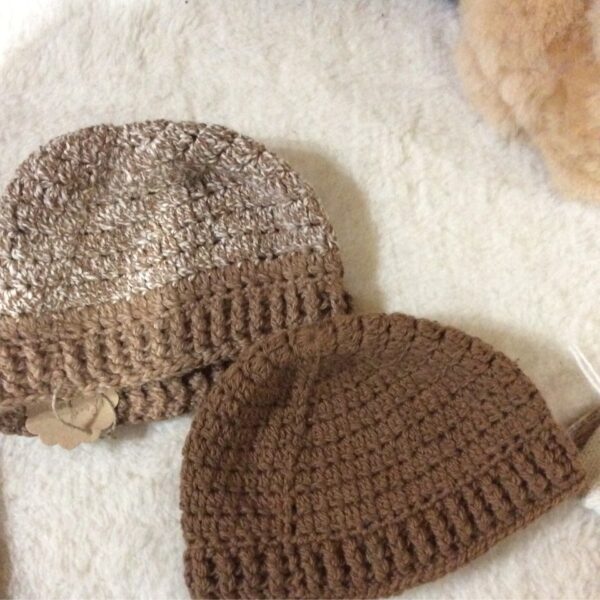 Handmade Baby Alpaca Hat & Scarf Hand painted
