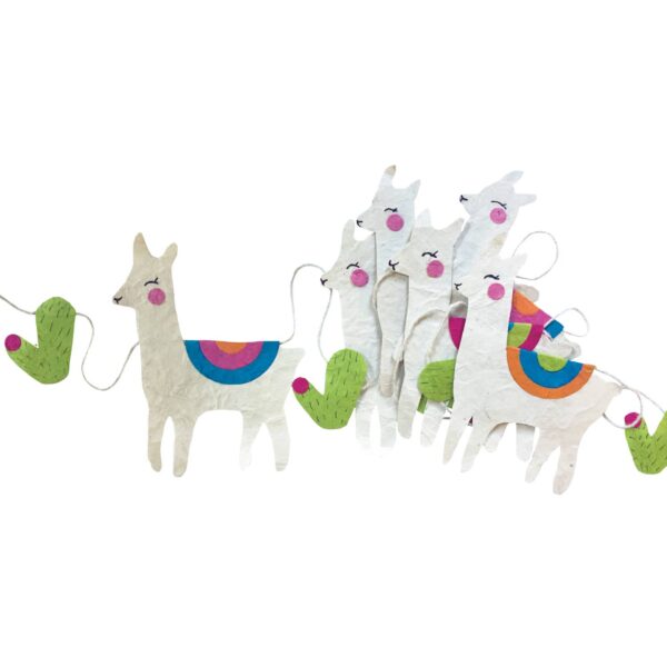 alpaca paper garland