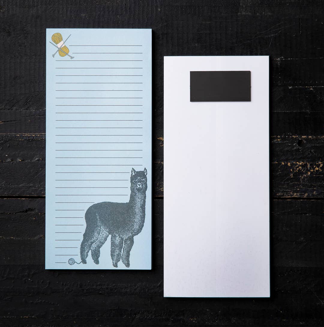 alpaca notecard