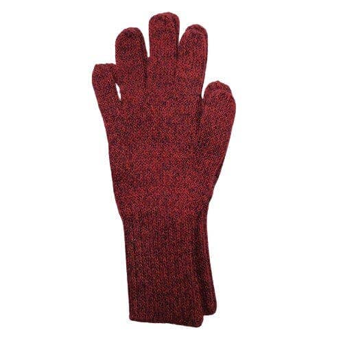 alpaca glove red