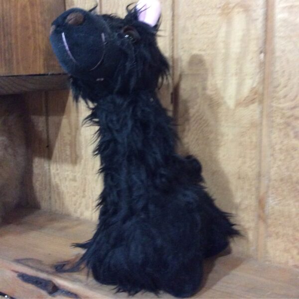 faux alpaca stuffy gray