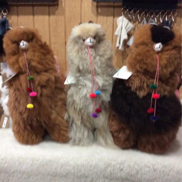 alpaca stuffy brown