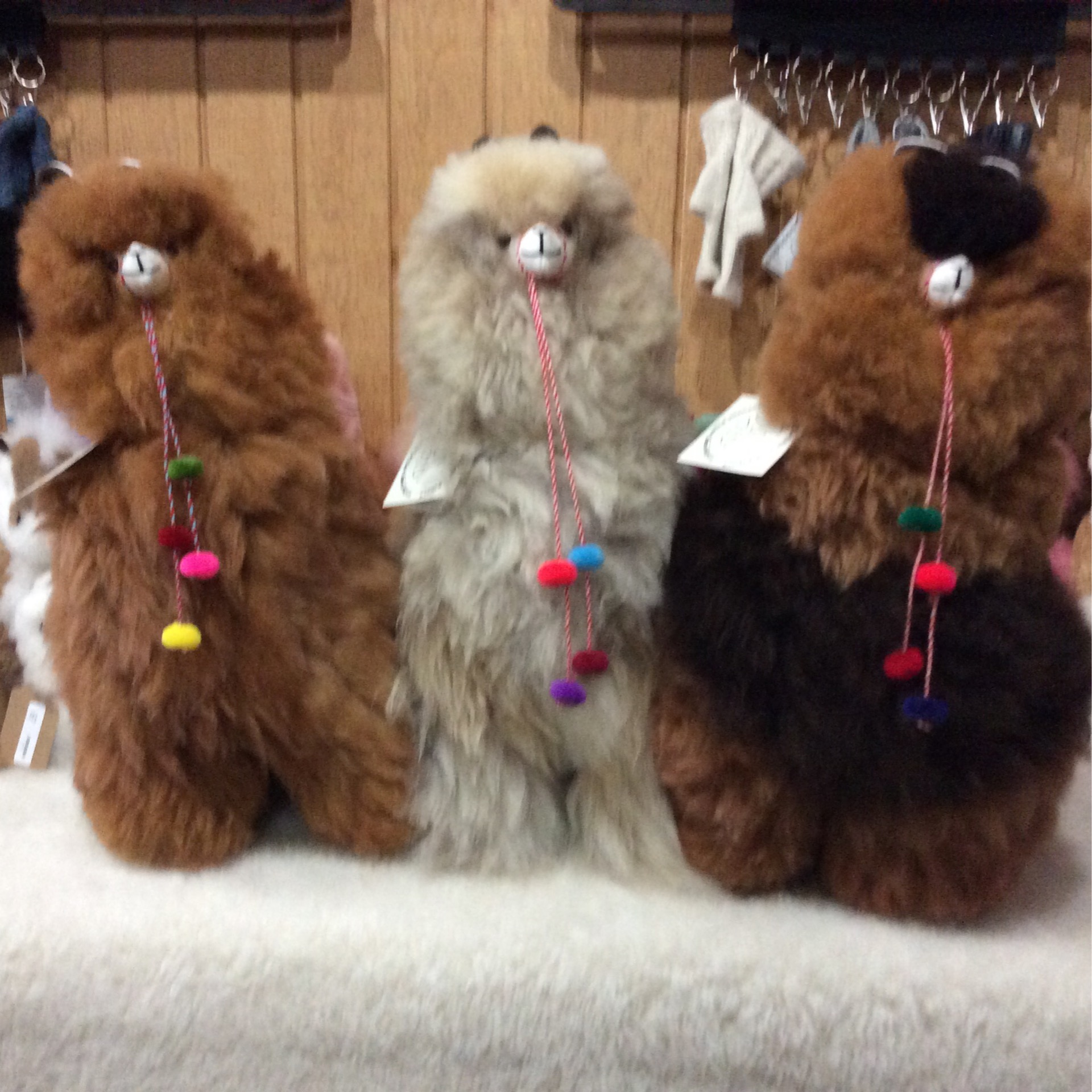 alpaca stuffy brown