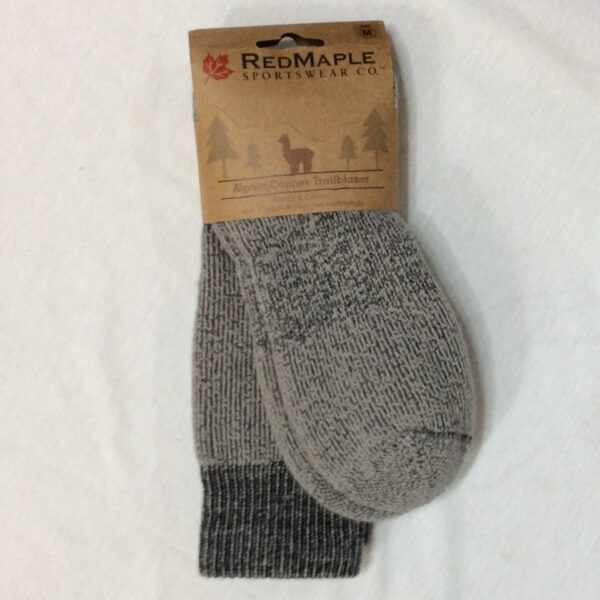 alpaca sock folded tan