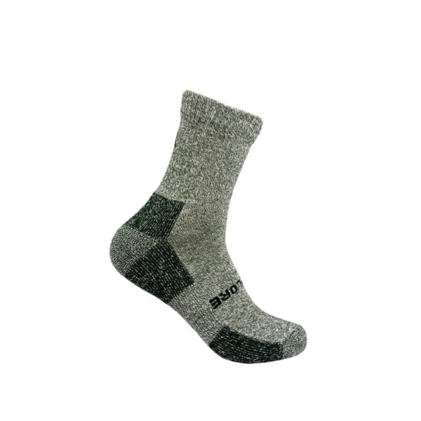 alpaca sock tweed crew
