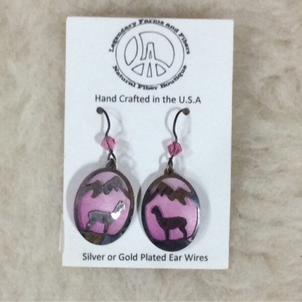 alpaca earring