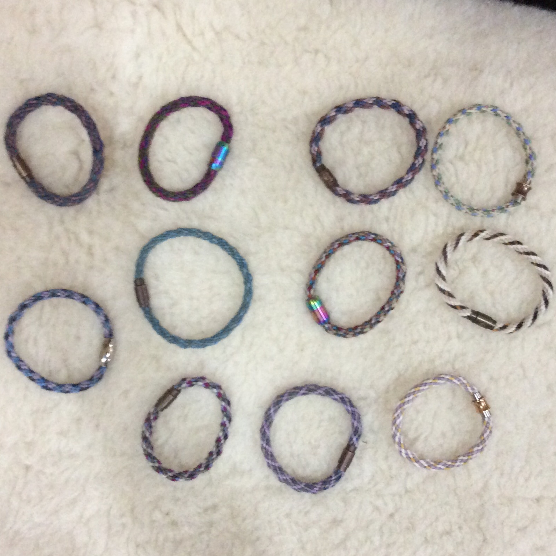 alpaca bracelets with magnetic clasp