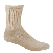 alpaca crew sock tan