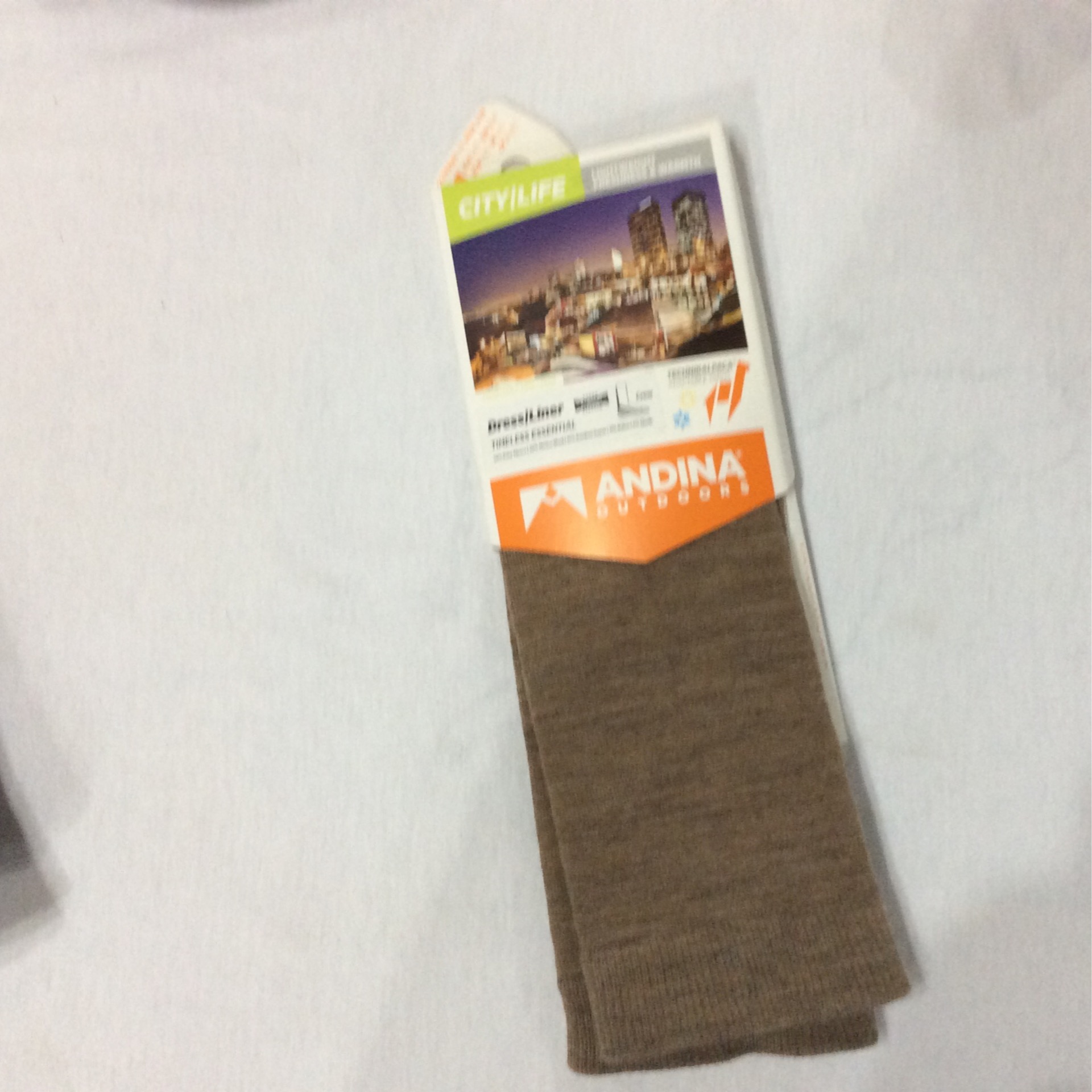 alpaca dress sock tan