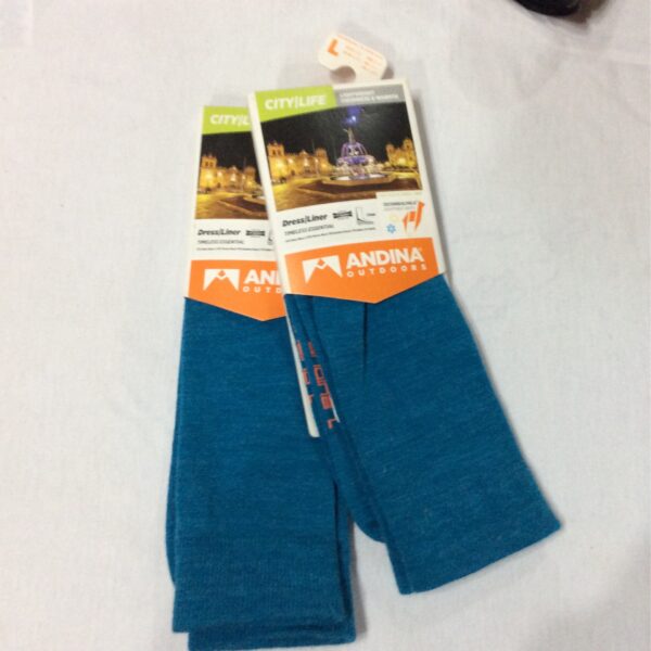 alpaca blue socks.