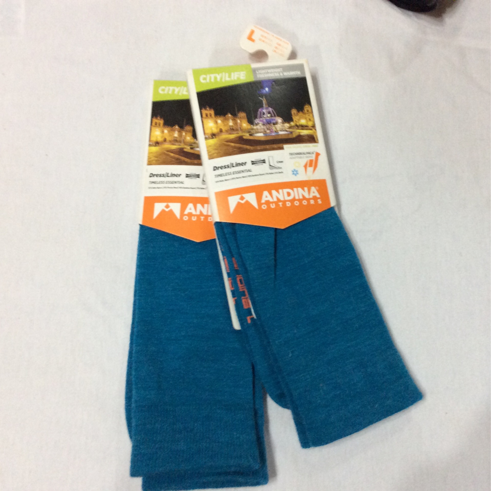 alpaca blue socks.