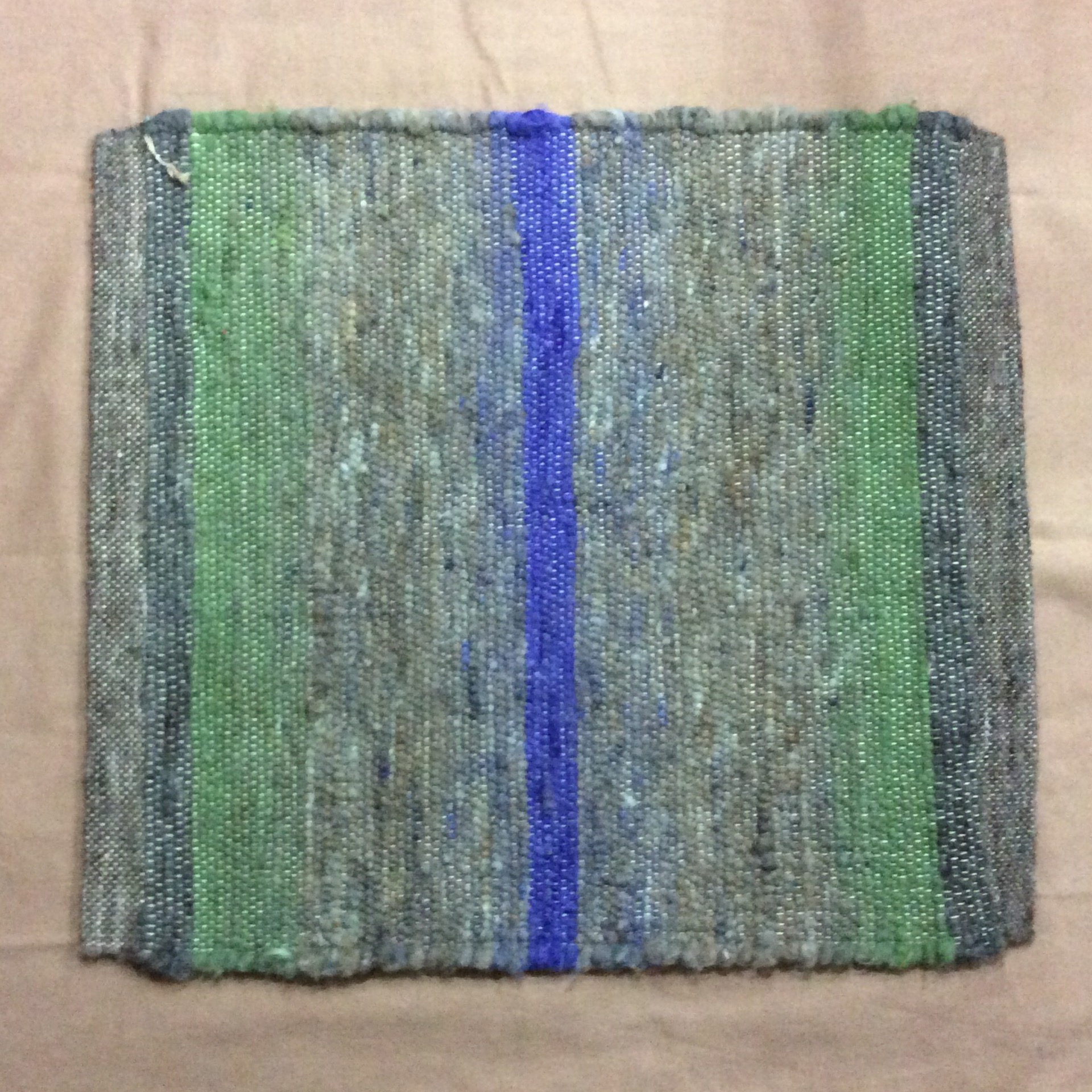 alpaca rug gray blue green