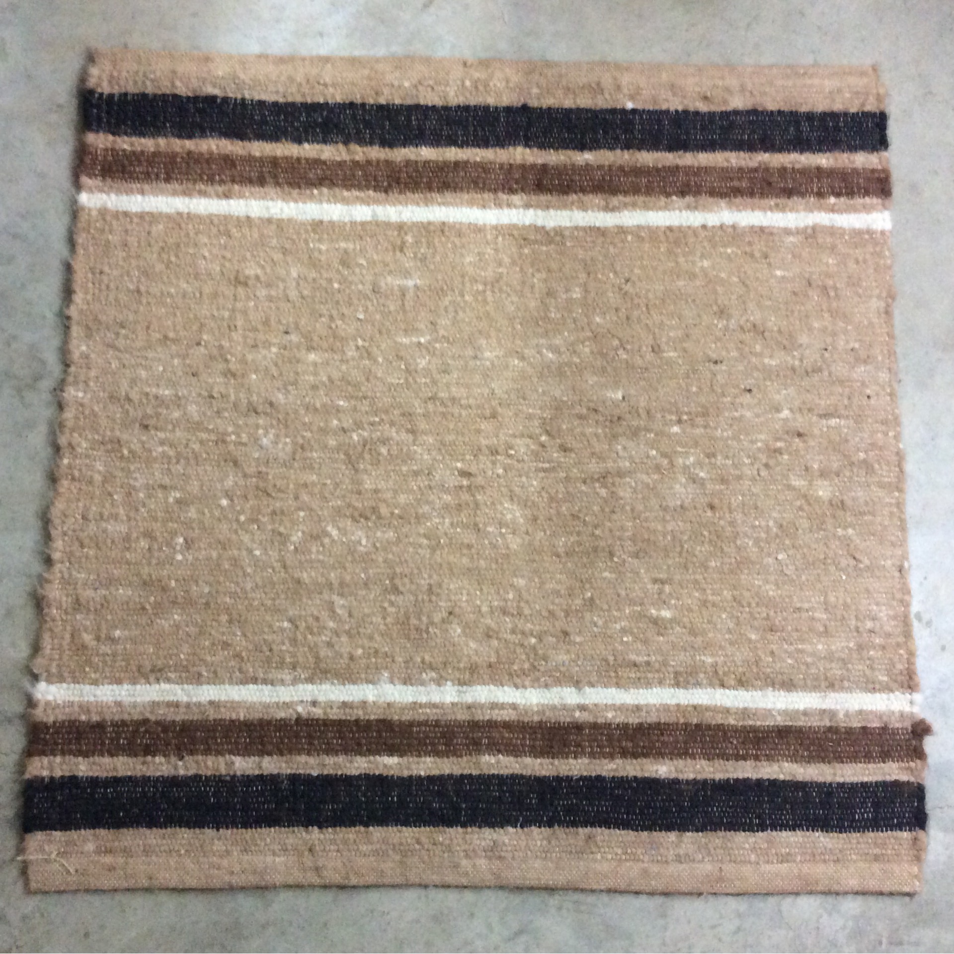 alpaca rug natural brown