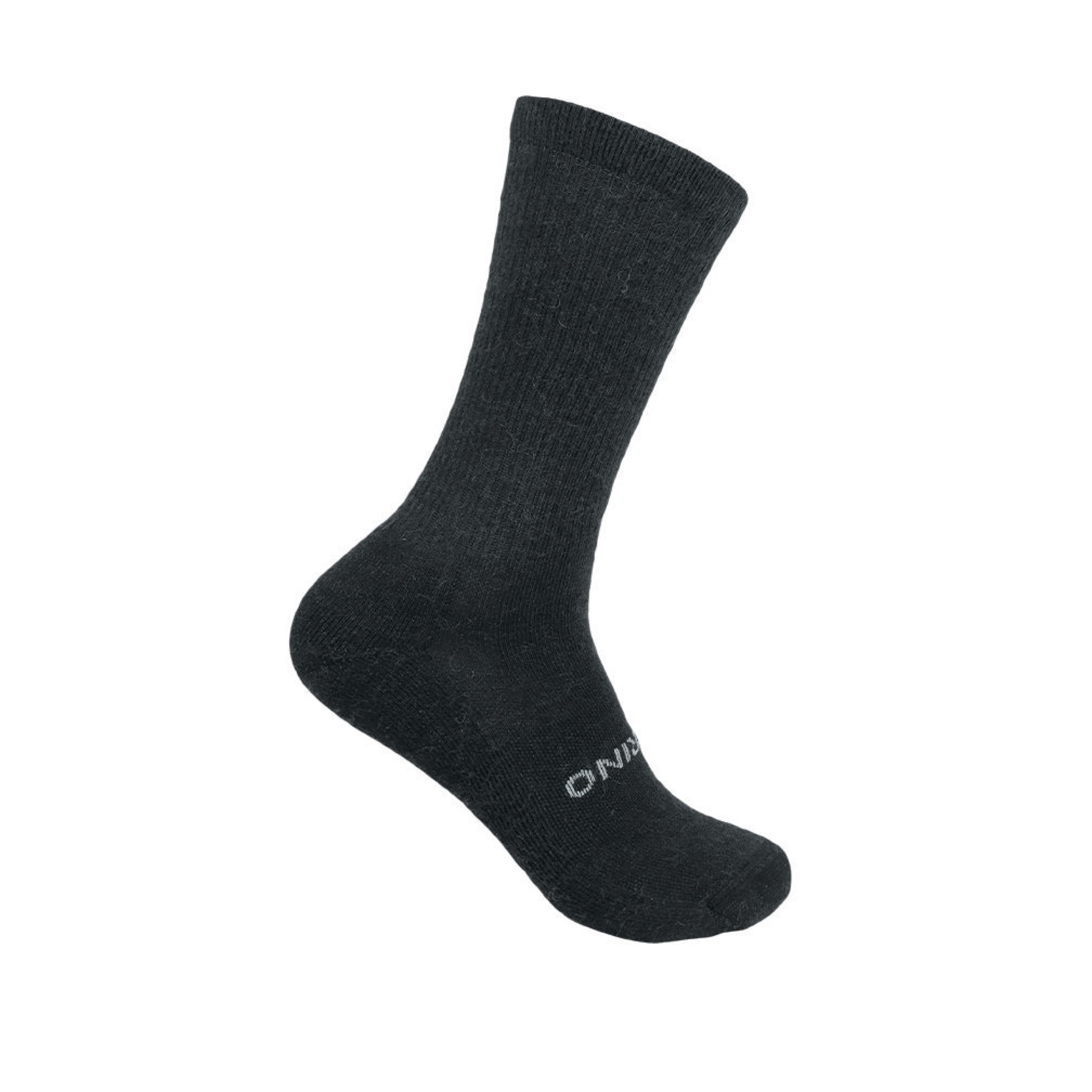 alpaca black sock